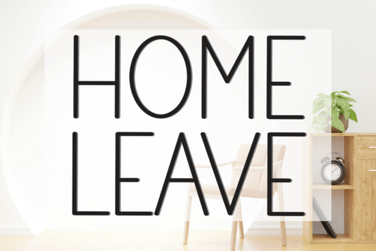 Home Leave Font